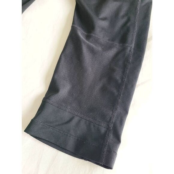 Nike Dri-Fit Activewear Legging Women's Size Medium Black Pull-On Zipper Pocket - Picture 4 of 5